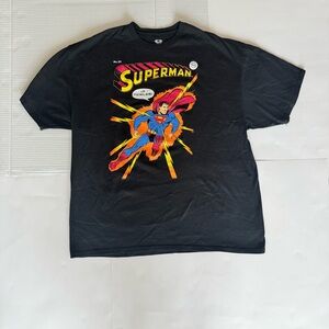 DC Comics Superman Black and Blue T-Shirt